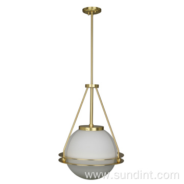 Classic Simple Metal Cafes Clubs Pendant Lamp